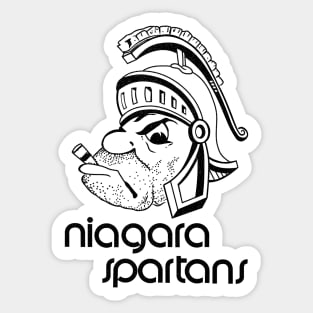 Defunct Niagara Spartans Football 1979 Sticker